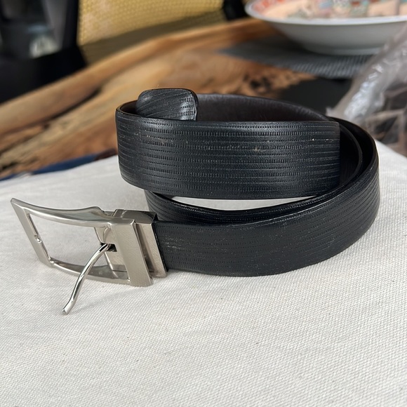 Leather belt, size 36 - Picture 11 of 12